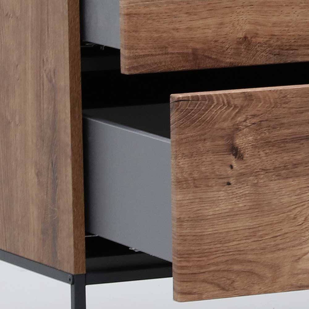 175x62x48 Lowboard für Fernseher in Holz Optik - Xindus