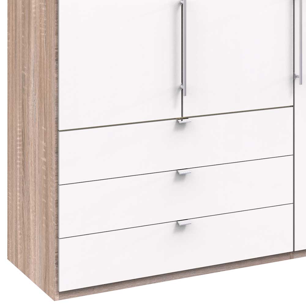 Panorama Kleiderschrank mit drei Türen - Vaclyn