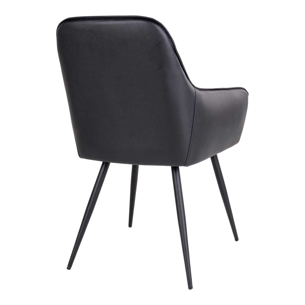 Kunstleder-Sessel fürs Esszimmer - Rubina (2er Set)
