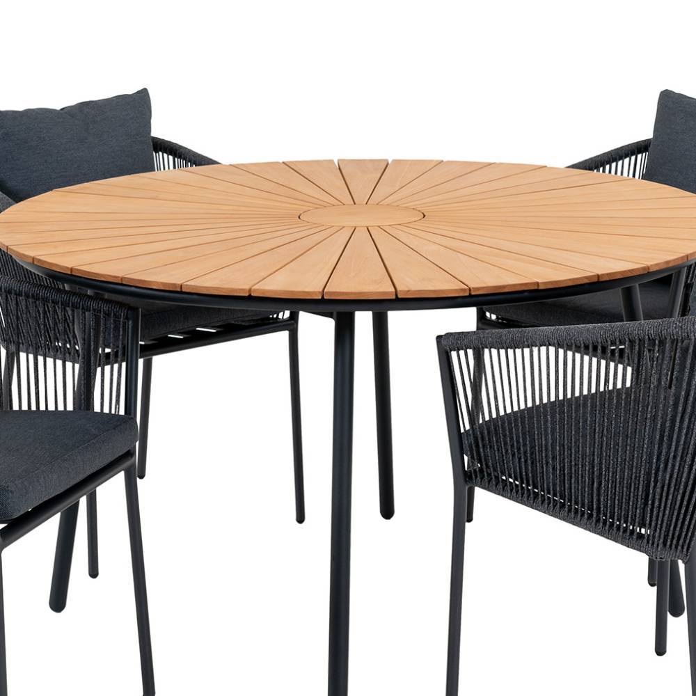 Outdoor Essgruppe im modernen Stil - Farmer (fünfteilig)
