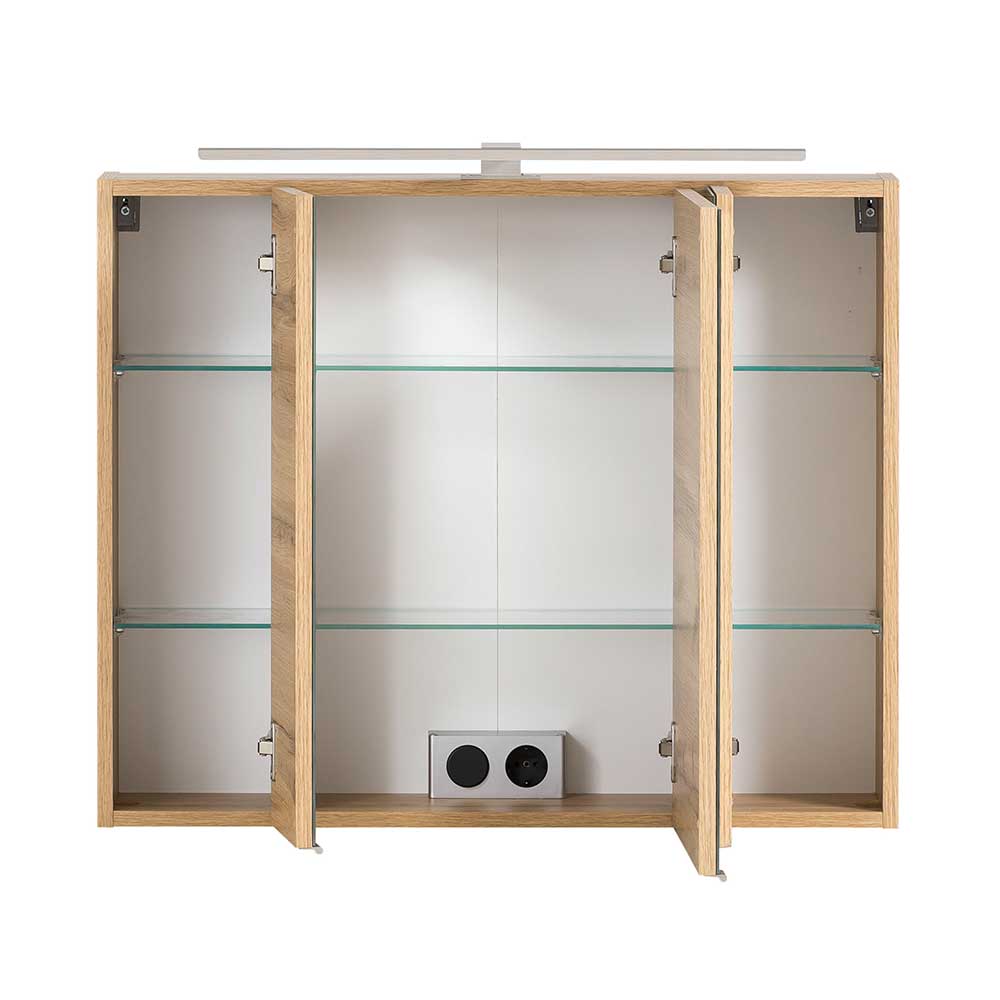 Bad Waschbeckenschrank & Spiegelschrank - Eight (zweiteilig)