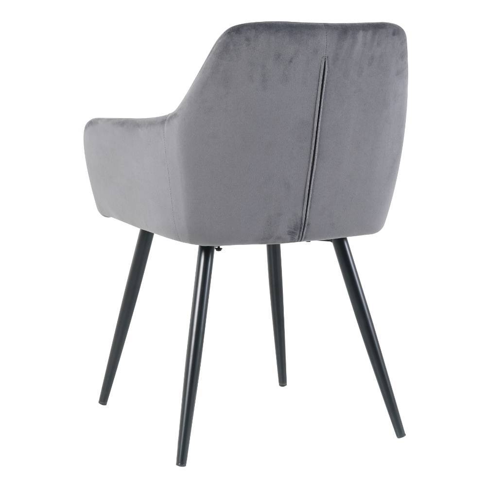 Esszimmer Tischsessel in Grau - Laxela (2er Set)