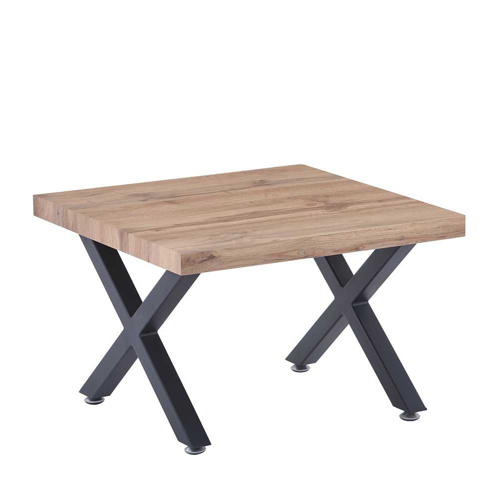 Wohnzimmer Tisch mit X Füßen - Blooming