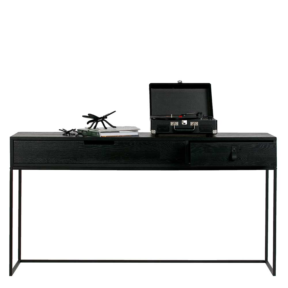 140x74x40 Konsolentisch in Schwarz - Almery