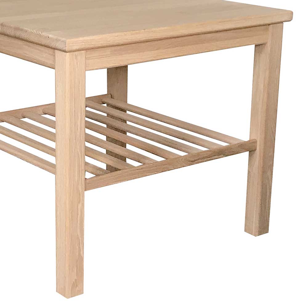 Günstiger Massivholz Sofatisch aus Eiche - Dreaming