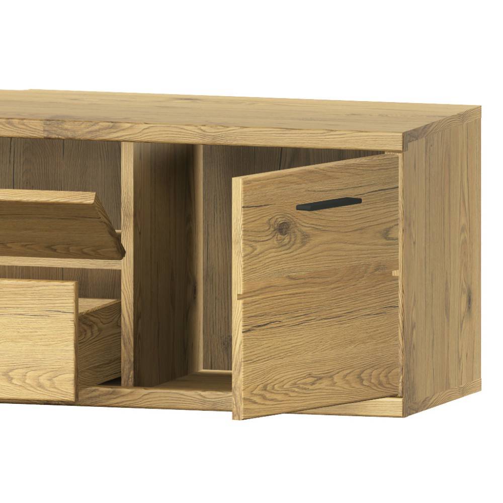 Design-TV-Anbauwand Set - Friburgo (dreiteilig)
