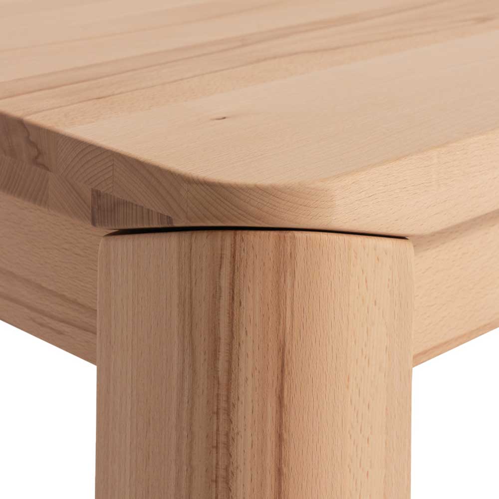 Naturfarbener Holztisch für das Wohnzimmer - Hawars