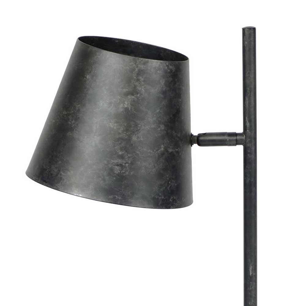 157cm hohe Stehlampe in Anthrazit - Cerine