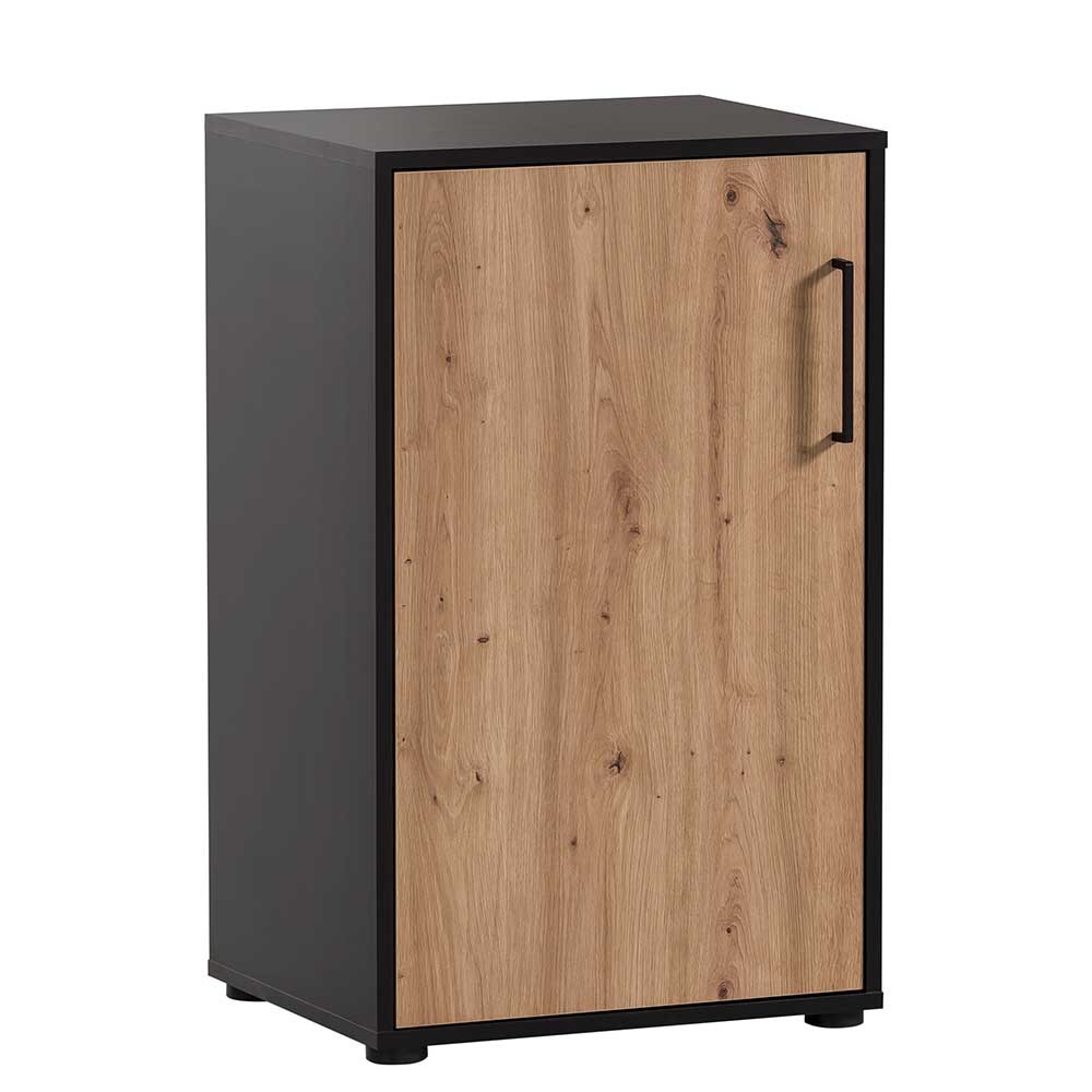 Büroregal und Schrank Kombi - Evasilica (zweiteilig)