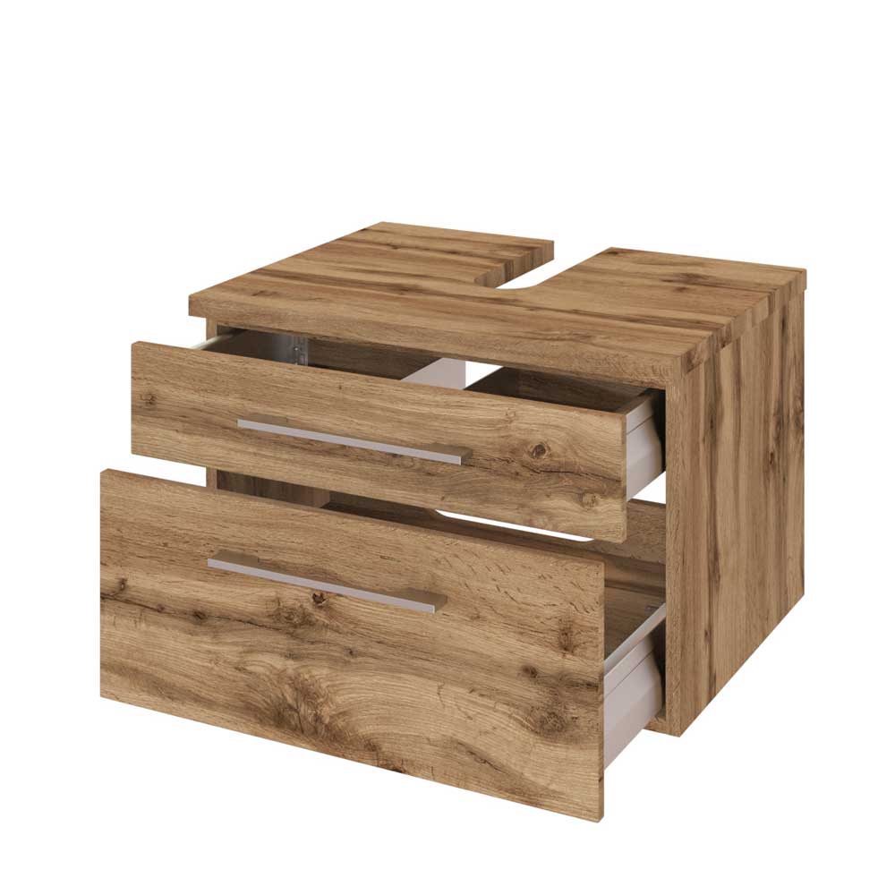 Holz Optik Waschbecken Schrank 60 cm - Userina