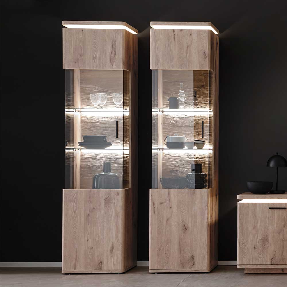 Wohnzimmervitrine mit Licht LED - Bekunion