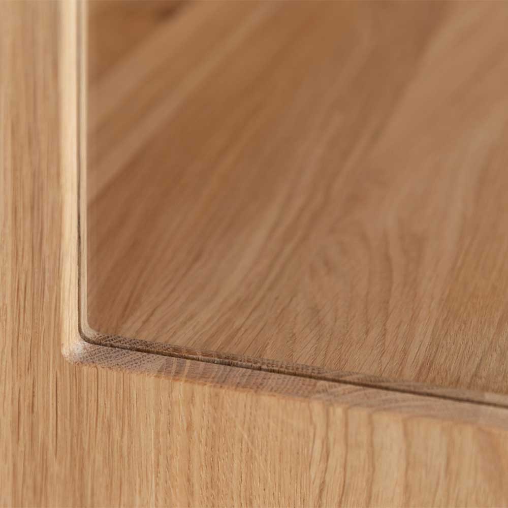 Eichenholz Highboard Vitrine modern - Judita