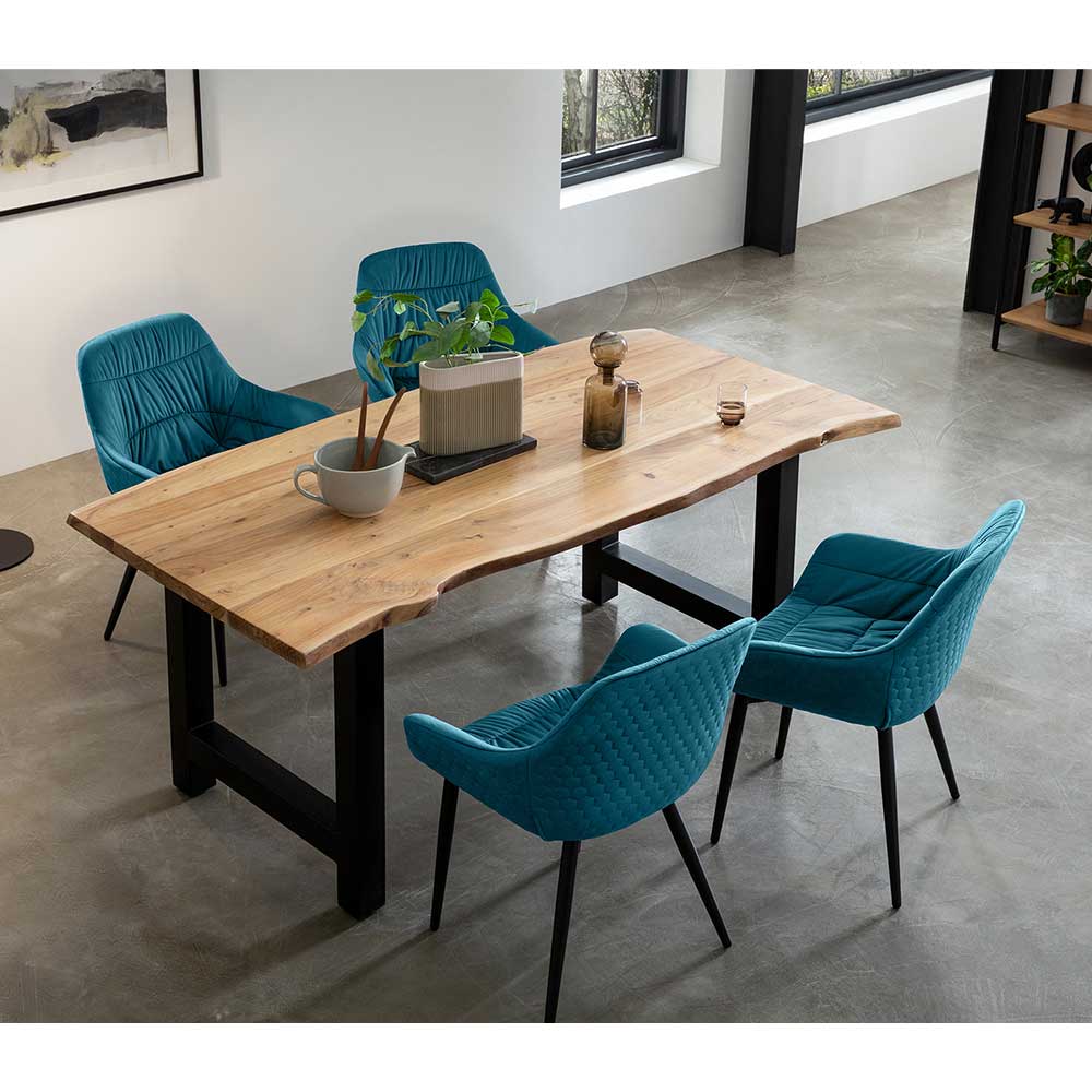 Esszimmergruppe im Loft Style - Tukregan (fünfteilig)