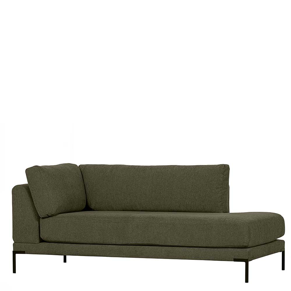 Modulcouch Lounge Element in Dunkelgrün - Arraggo