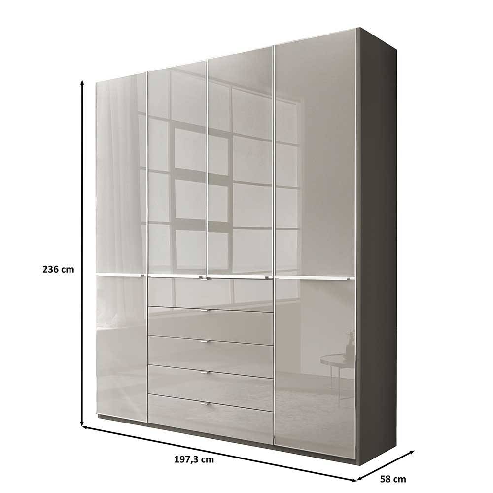 4-türiger Kombi-Schrank modern - Korcula