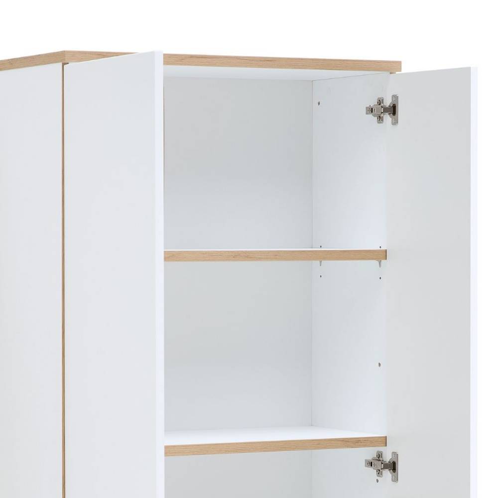 2-türiger Officeschrank in Weiß - Anesto