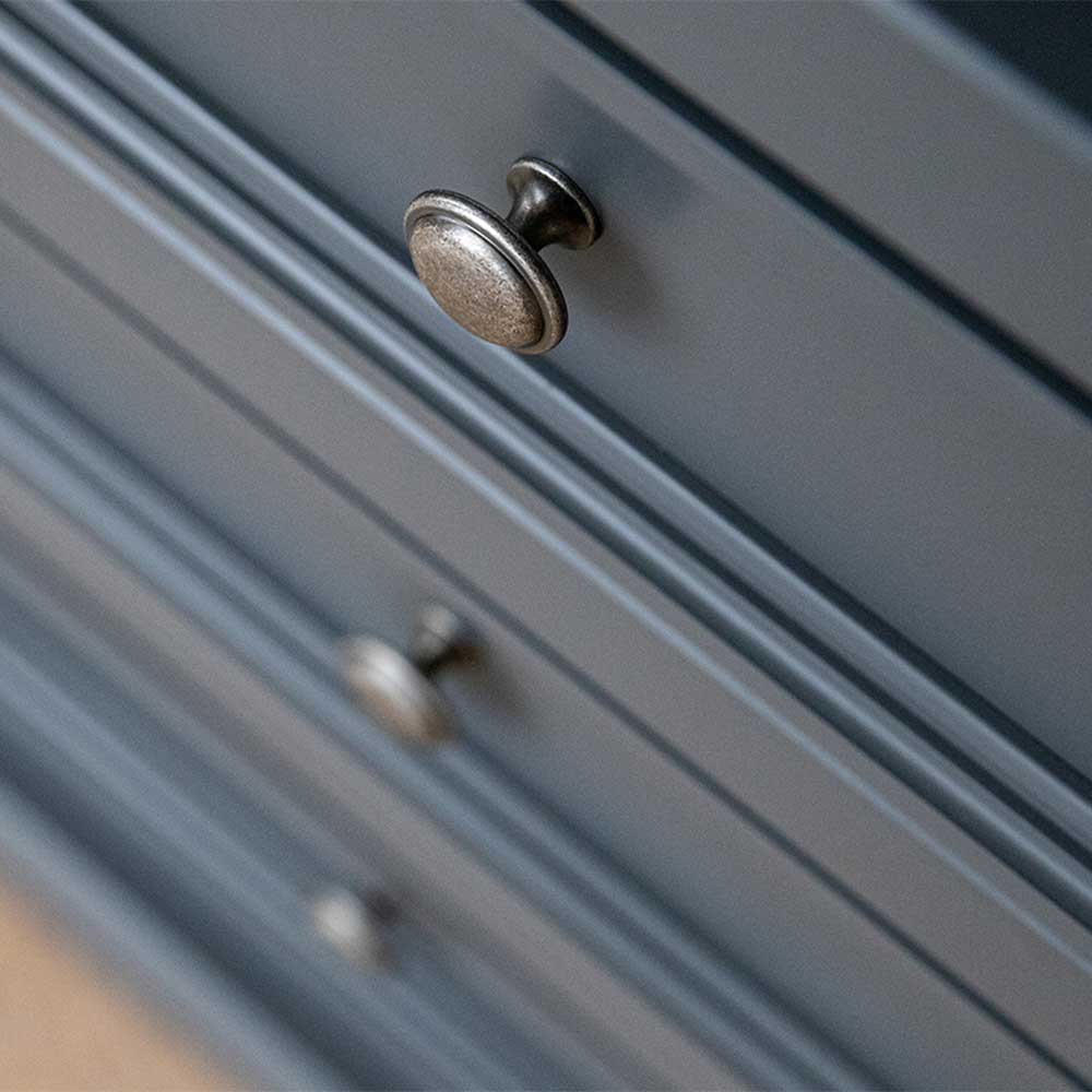 Modern Country Highboard in Grau & Kiefer - Eromsia