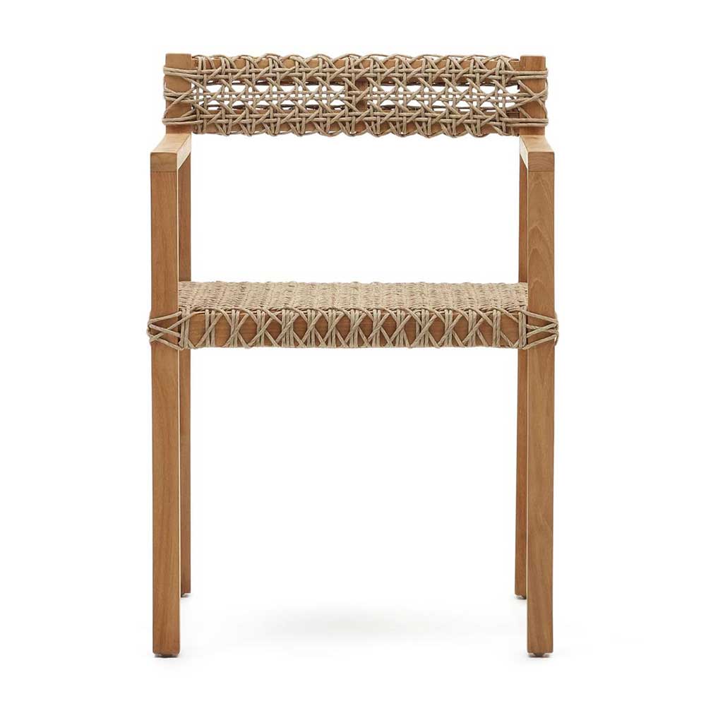 Garten Armlehnstühle aus Teak Massivholz - Conave (2er Set)