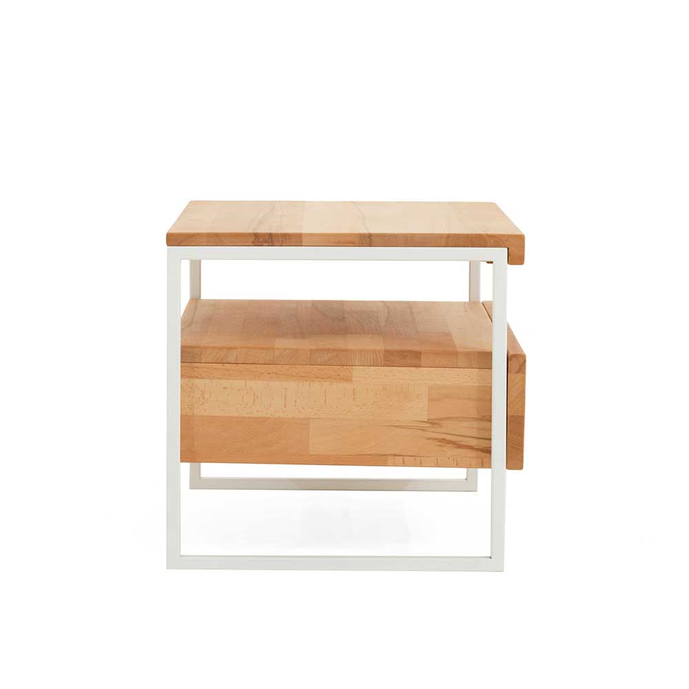 Nachttisch Regine mit Schublade 40cm hoch