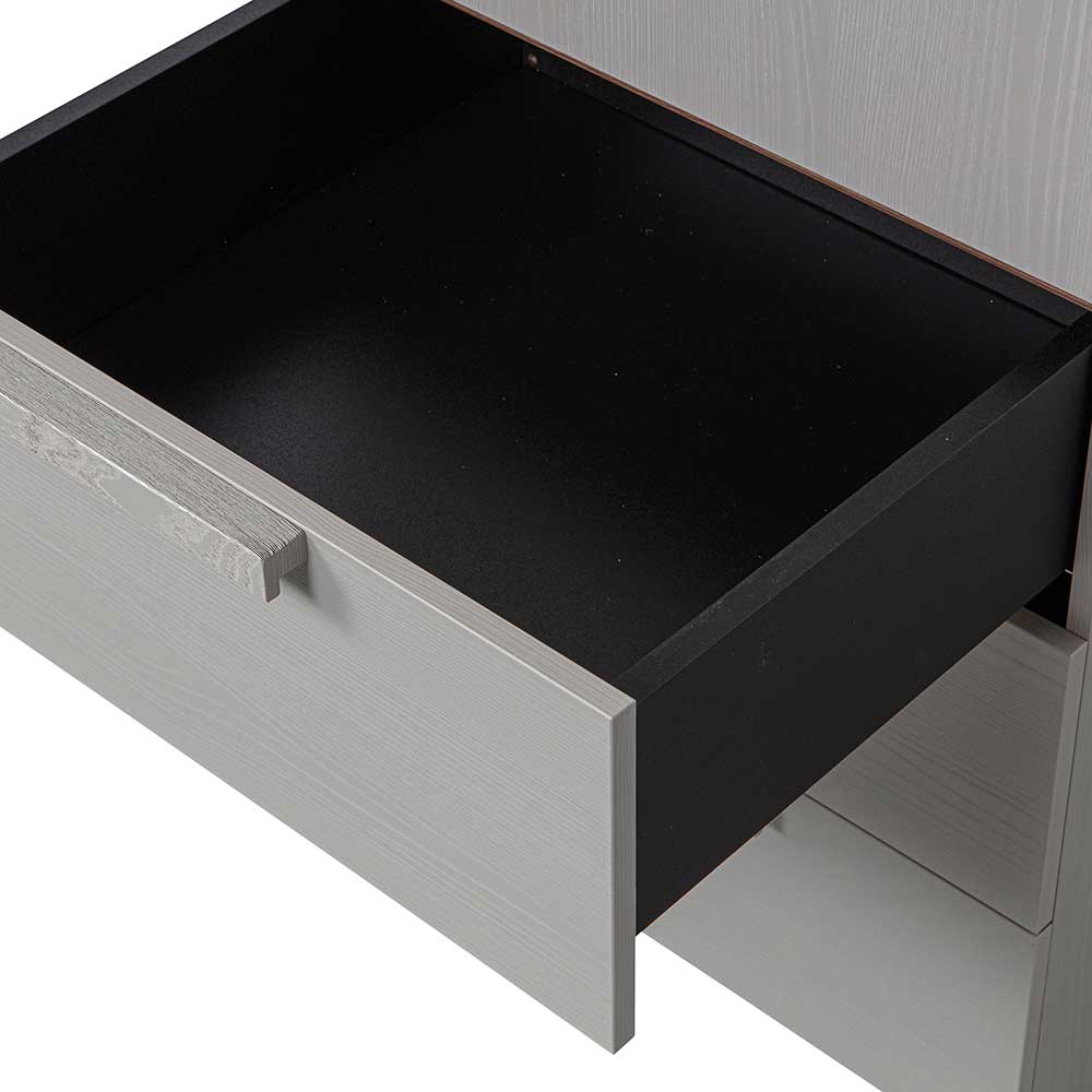 Skandi Wäscheschrank in Grau - Graland