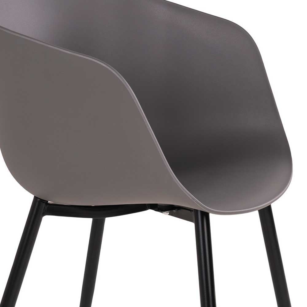 Tisch & Schalenstühle Set - Vigadru (fünfteilig)