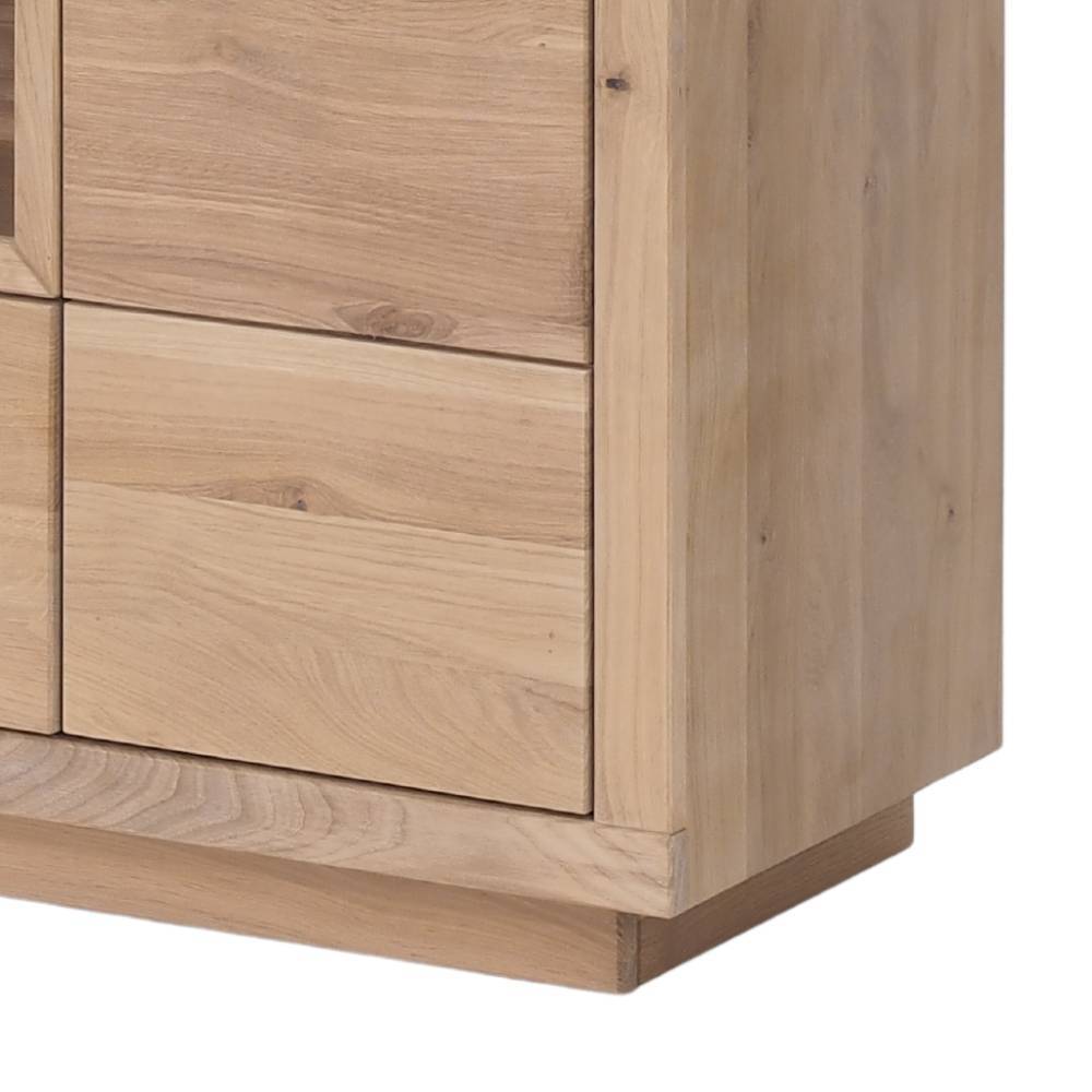 TV Lowboard aus Eiche Massivholz - Buzia