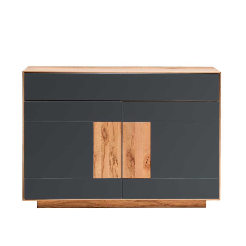 120x87x40 Flur Kommode in Anthrazit Glas - Mandrey