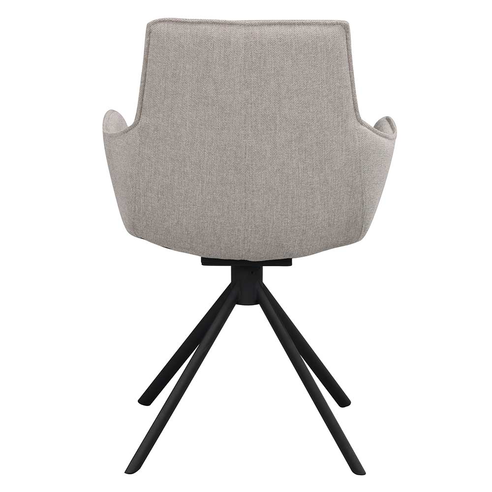 Esszimmer Drehstühle mit Armlehnen - Blackbird (2er Set)