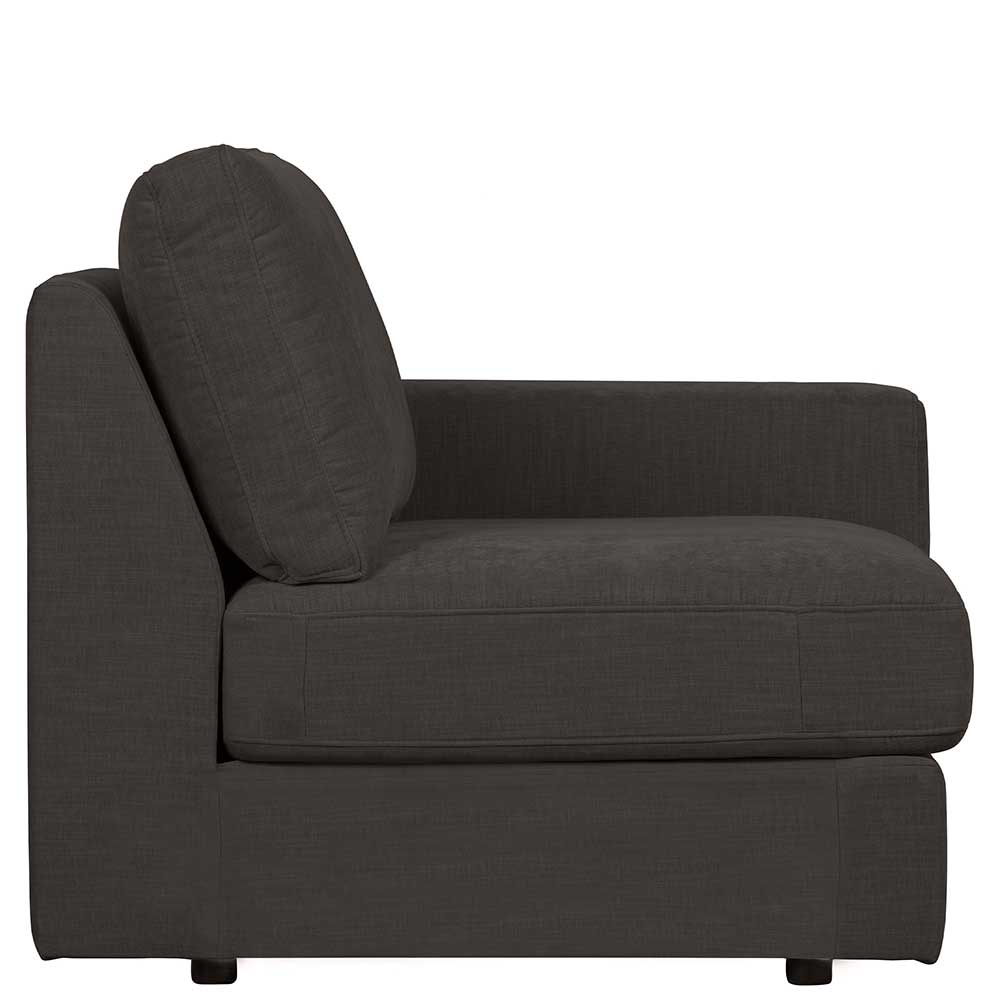 Abschlusselement Modulsofa mit Armlehne rechts - Jilatov