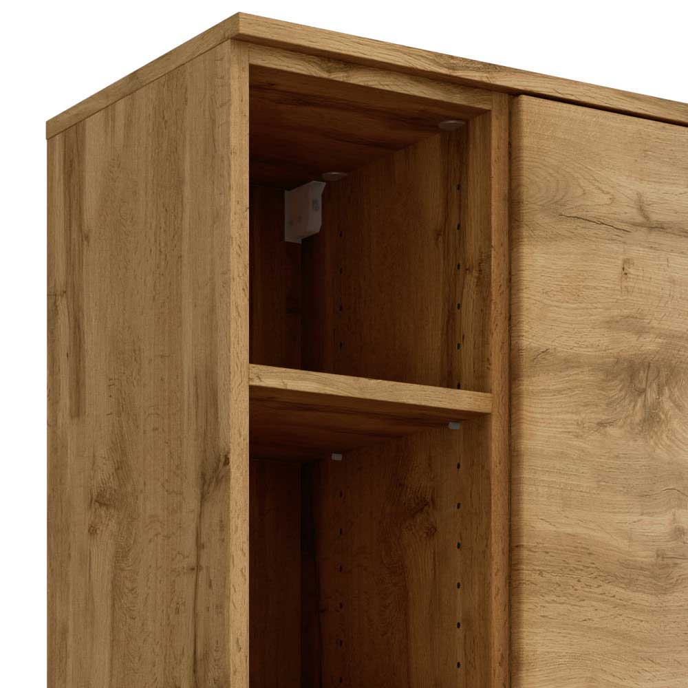 55x135x35 Badezimmer Midischrank in Wildeiche NB - Arazony