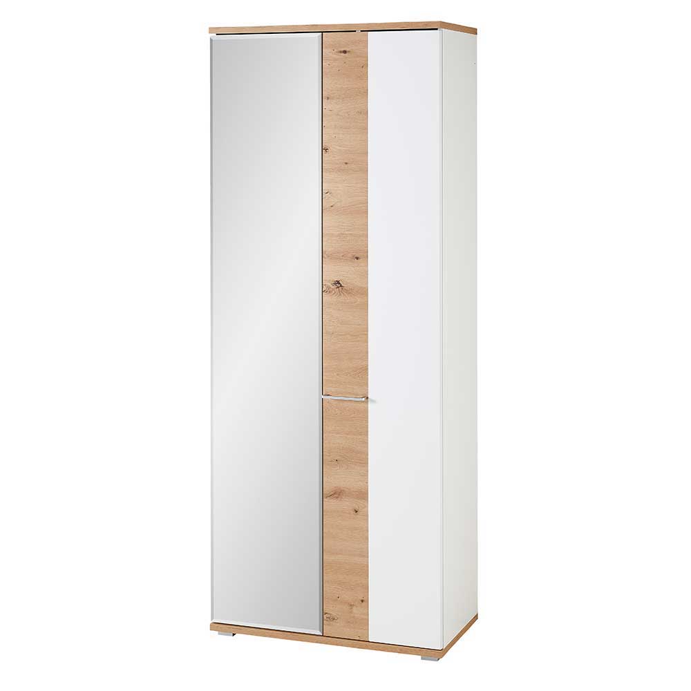 Garderobenmöbel Set mit LED Licht - Symbrosia (dreiteilig)