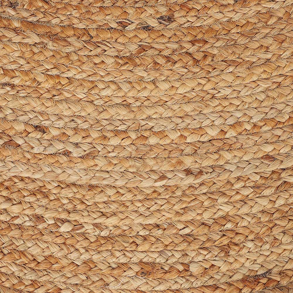 Jute Teppich in Rund - Uliano