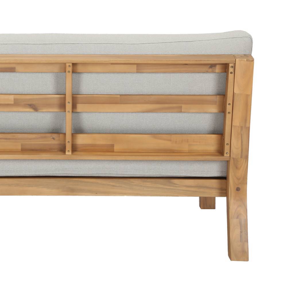 Outdoor-Lounge-Sofa aus Akazie Massivholz - Malitoya