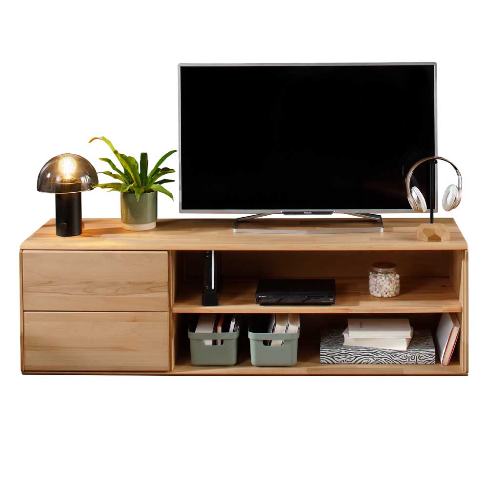 TV Lowboard aus Kernbuche Massivholz - Namgon