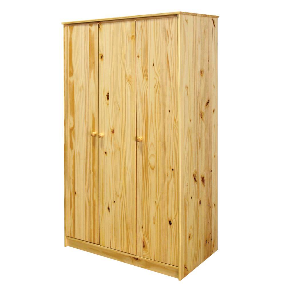 Massivholz Kleiderschrank aus Kiefer - Ekorena