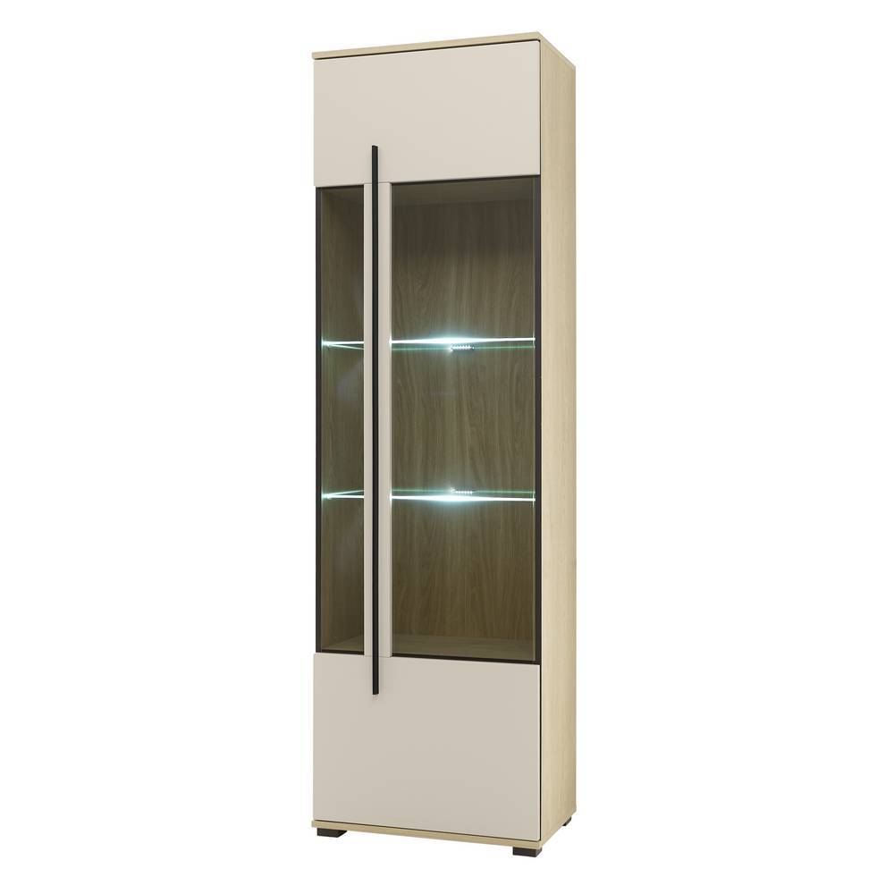 Vitrine in Beigegrau - Raisa