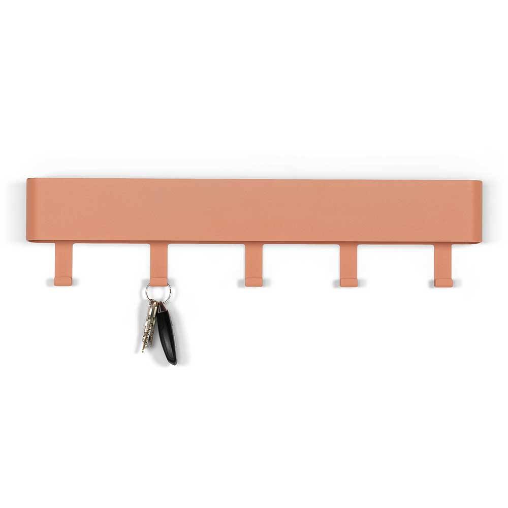 Metallgarderobe in Terracotta pulverbeschichtet - Agadi