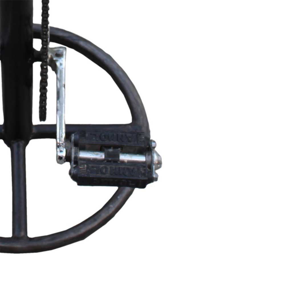 Tresenhocker Gimex mit Fahrradkett und Pedalen