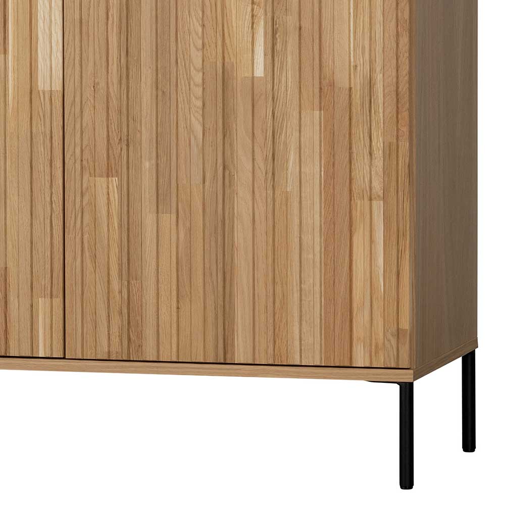 Wohnzimmerschrank mit 4 Türen & 7 Fächern - Cegrada
