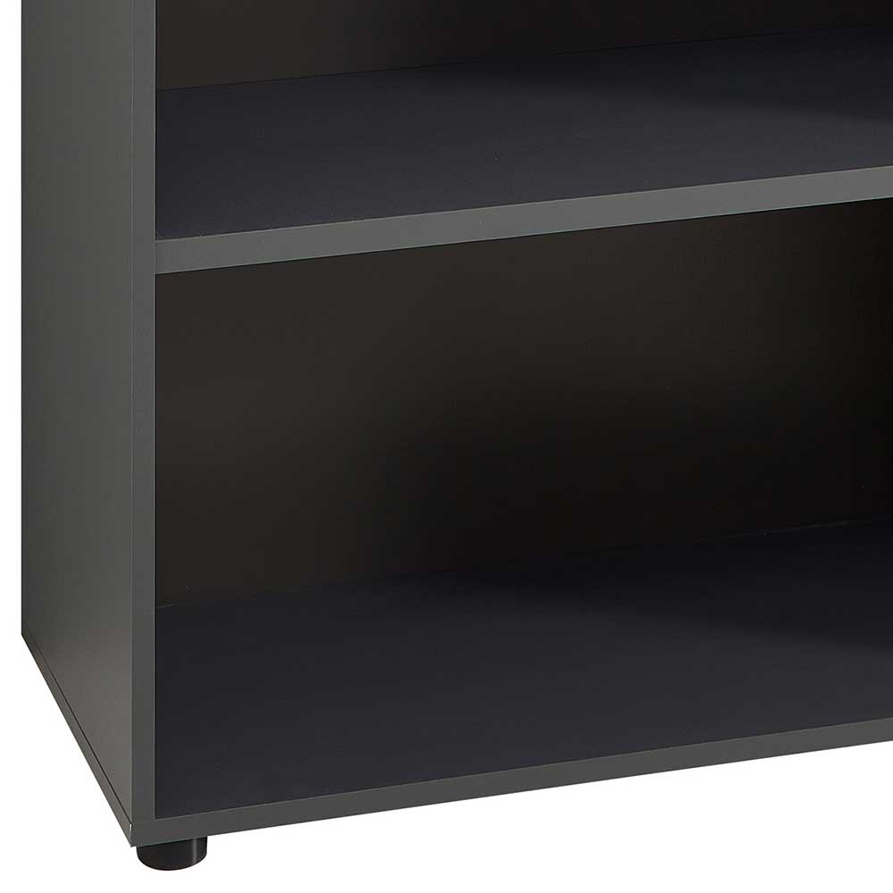 75x197x38 Büro Ordnerregal mit fünf Fächern - Kuetra