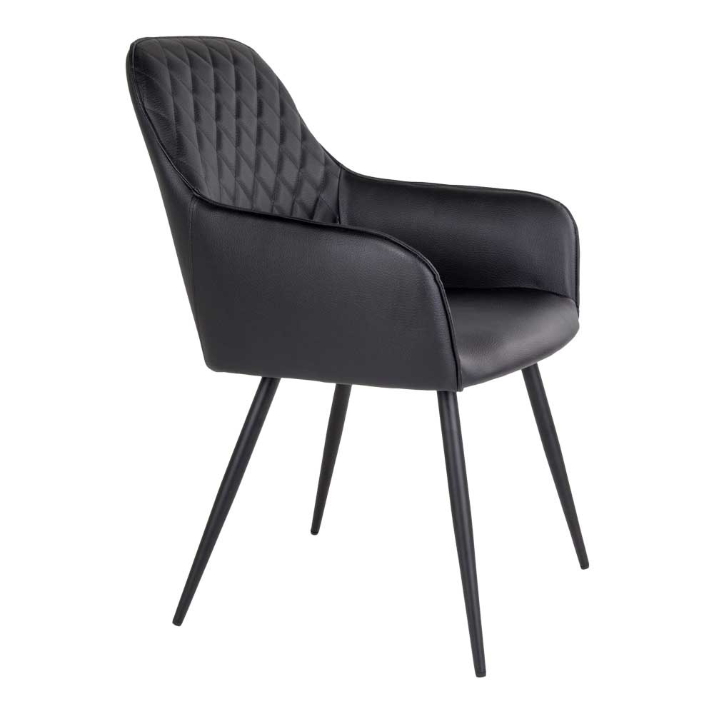Kunstleder-Sessel fürs Esszimmer - Rubina (2er Set)