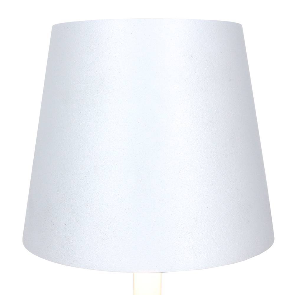 Aufladbare LED-Tischleuchte in Weiß - One