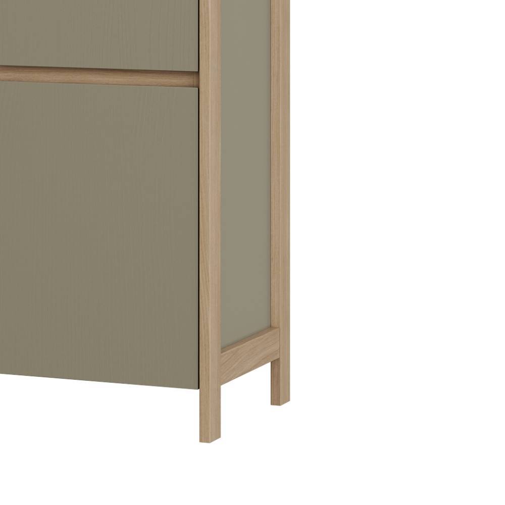 Highboard in Eukalyptus und Eiche Optik - Promo