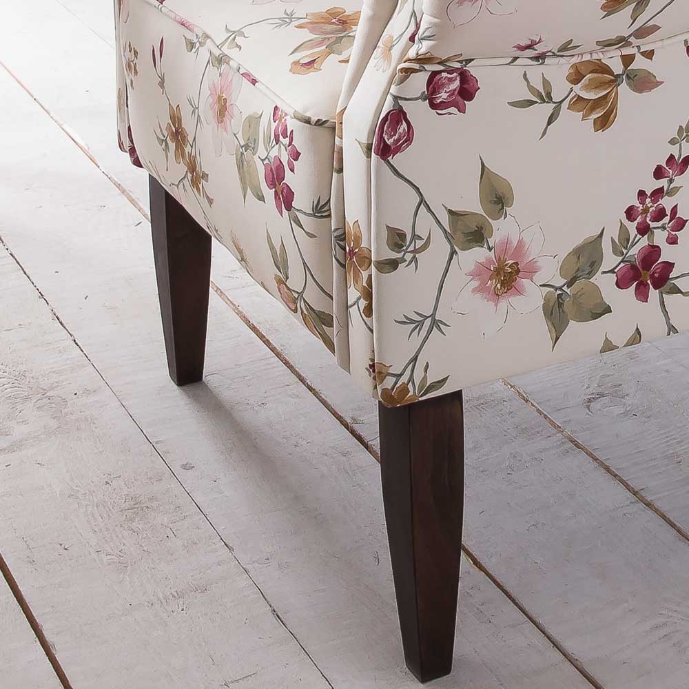 Polstersessel Ultina mit Blumenmuster