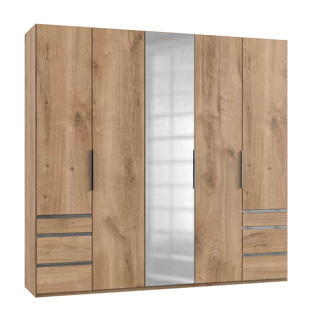 Schlafzimmerschrank mit fünf Türen & sechs Schubladen - Dagidoyo II
