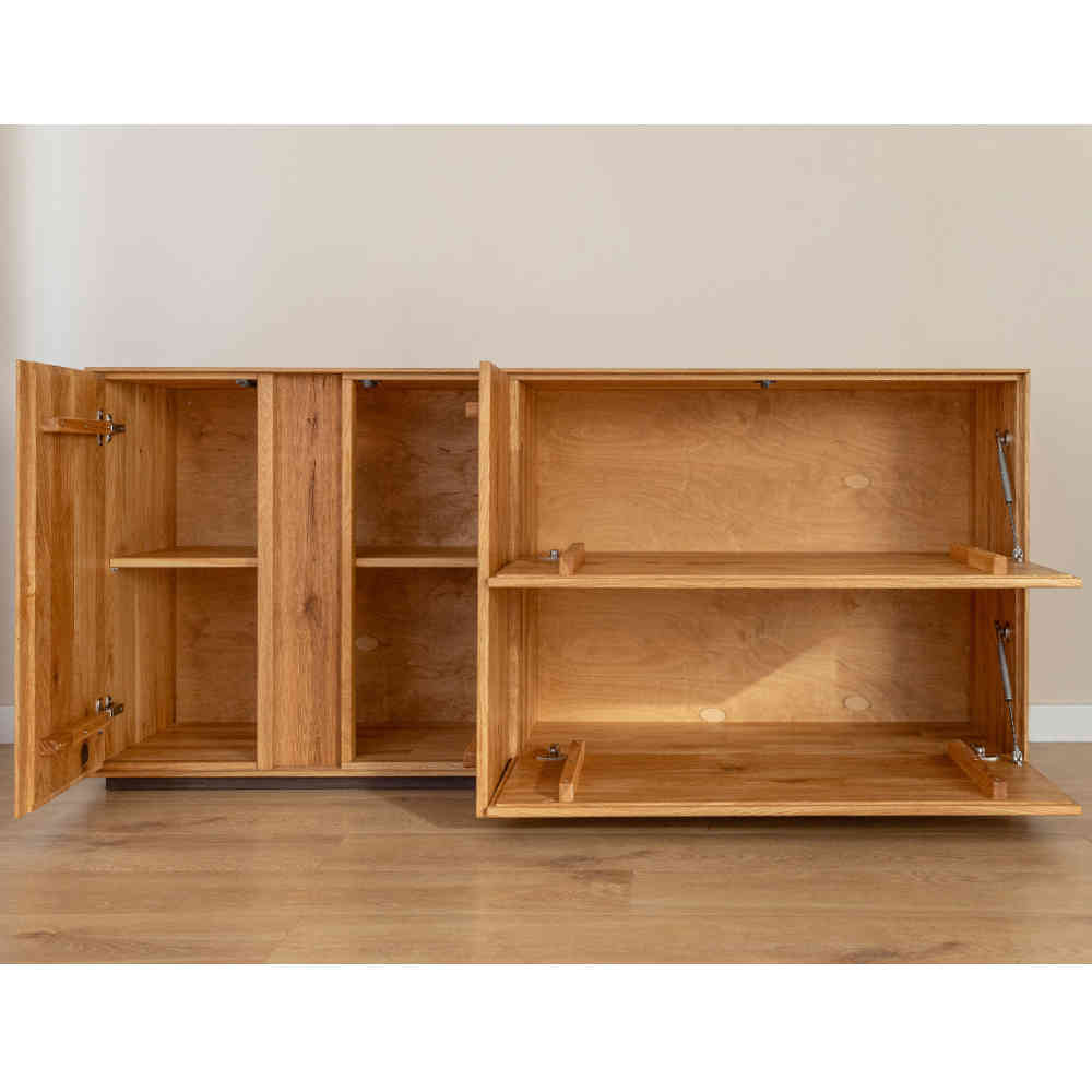 Massives Sideboard mit LED Beleuchtung - Cocondar