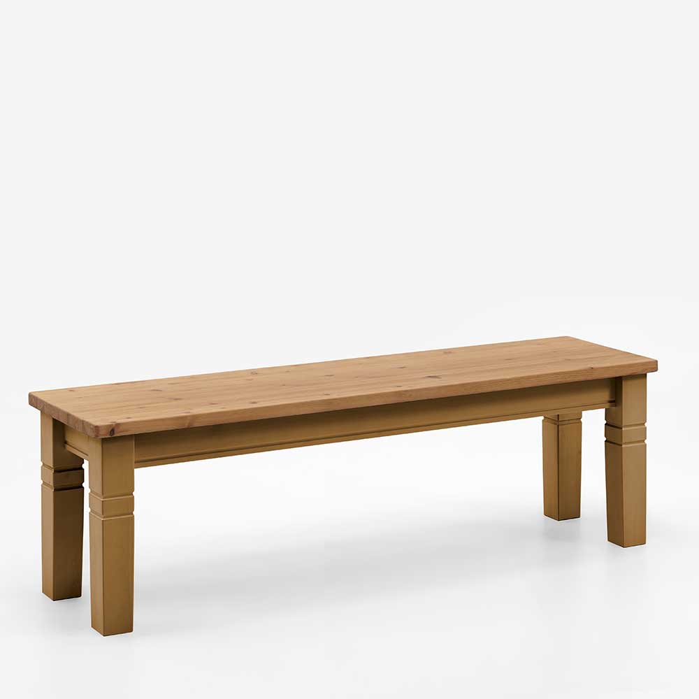 Country Style Esszimmerbank aus Massivholz - Sacons