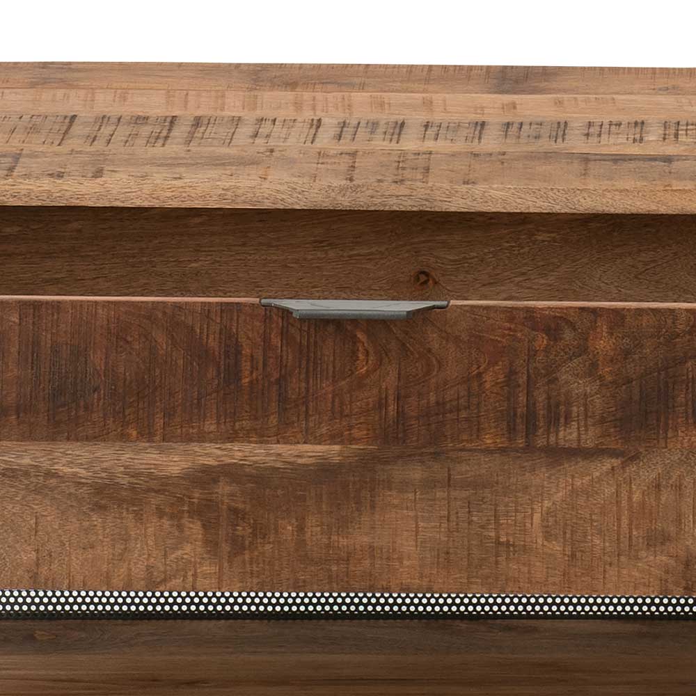 Design TV Board aus Recyclingholz & Metall - Acira