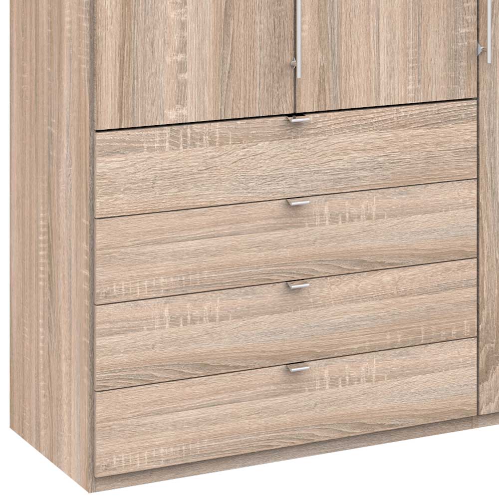 Großer Kleiderschrank in Eiche Sägerau - Zayun