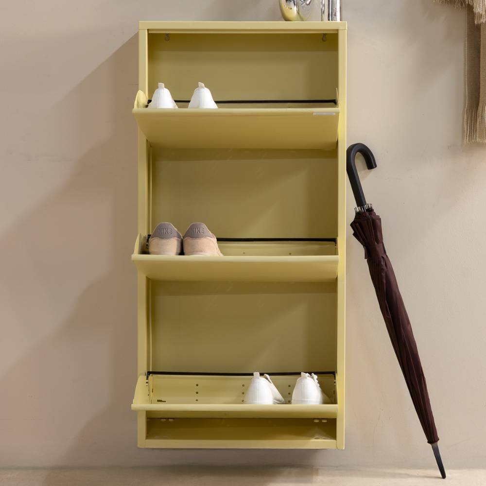Schuhschrank in Gelb - Rupicon